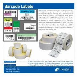 Barcode Labels